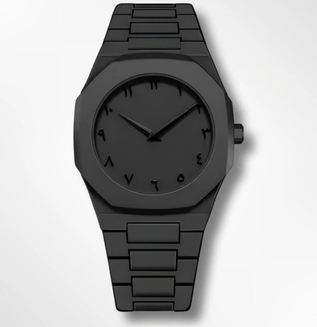 Stainless Steel Arabic Watch